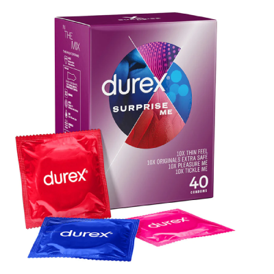 Durex Surprise Me Variety 40's 