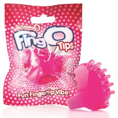 Screaming O FingO Tips - Pink 