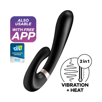 Satisfyer Heat Wave Connect App Black