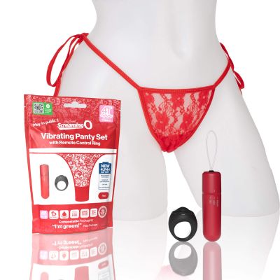 My Secret Screaming O 4T Panty Vibe - Red