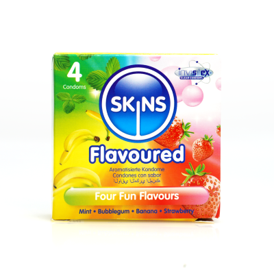 Skins Condoms Flavours 4 Pack