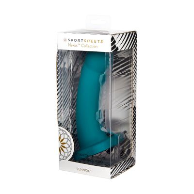 Sportsheets Merge Collection - Lennox - 8" Hollow Vibrating Silicone Dildo