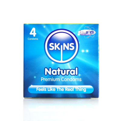 Skins Condoms Natural 4 Pack