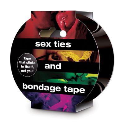 Sex, Ties & Bondage Tape - Black